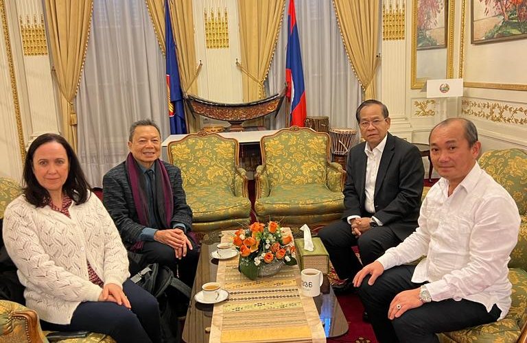 Ambassade du Laos, Paris janvier 2023